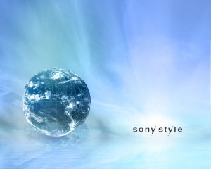 Papier-peint : Sony Style earth 1280x1024